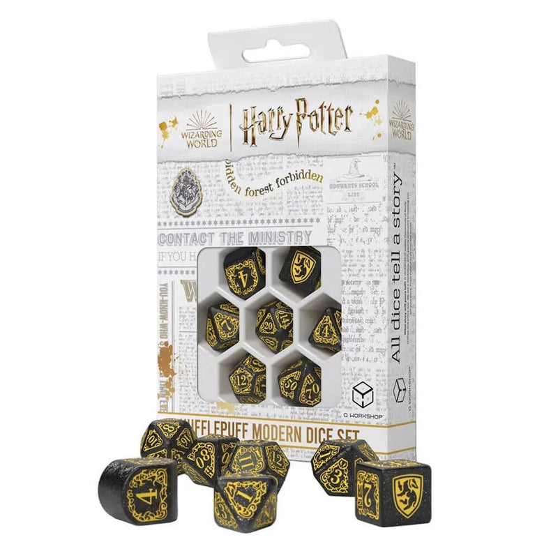 Harry Potter Hufflepuff Modern 7-Die Set