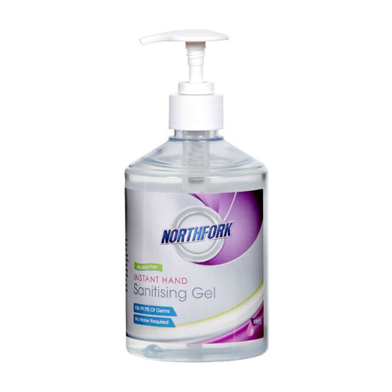 Northfork Alcohol Free Hand Sanitising Gel 500mL