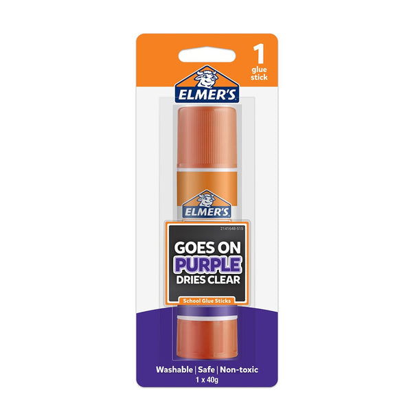 Elmer's Disappearing Glue Stick 40g (Purple)