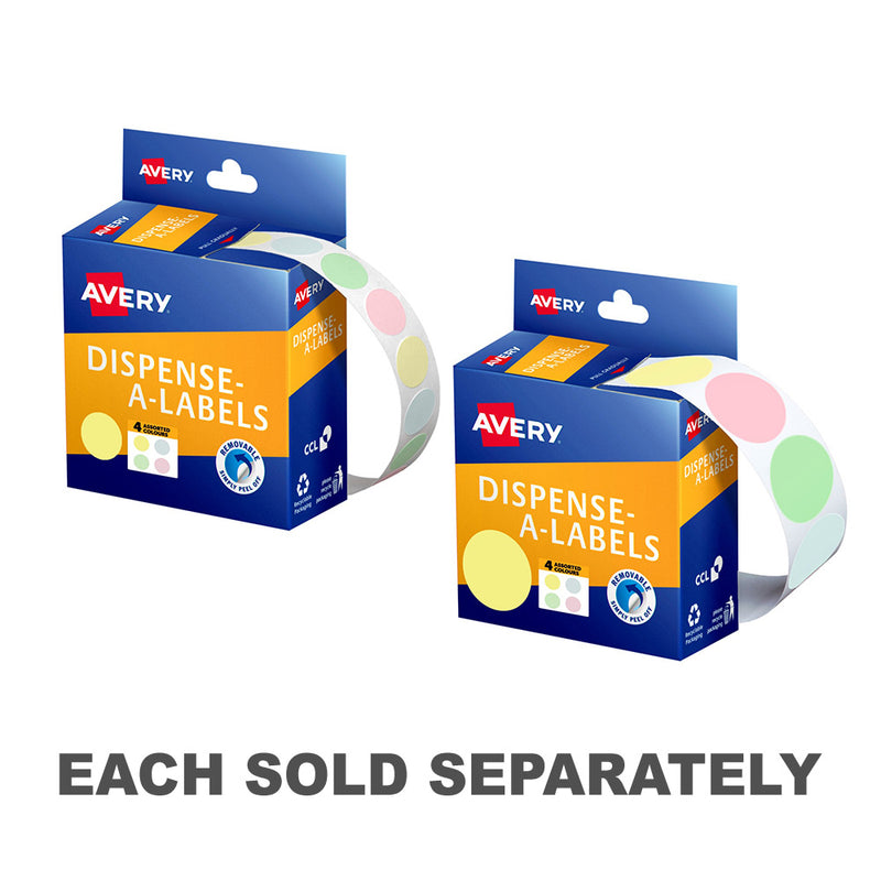 Avery Dispenser Dot Stickers