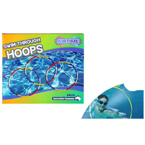 Swim Through Hoops 3 Pack 64cm