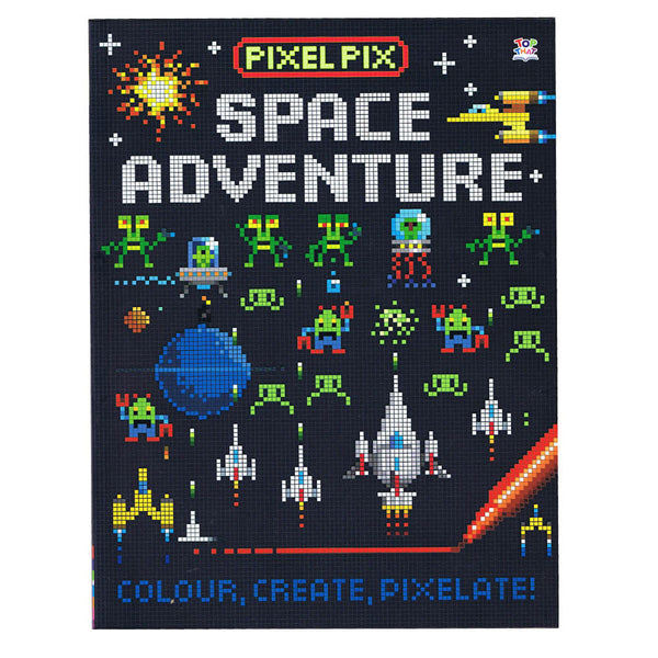 Pixel Pix Space Adventure Book by George Joshua