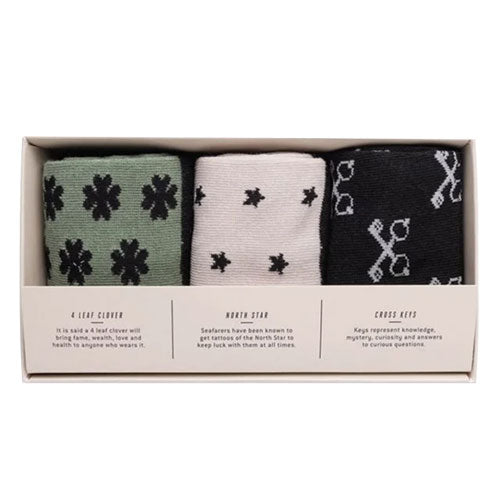 Gentlemen's Hardware Lucky Socks (3 Pairs)