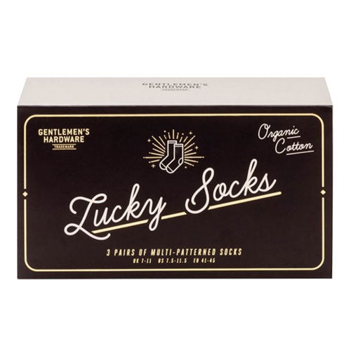 Gentlemen's Hardware Lucky Socks (3 Pairs)