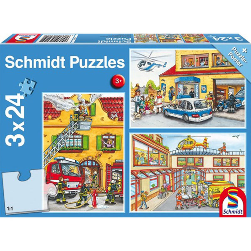 Schmidt Jigsaw Puzzle 3x48pcs