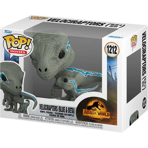 Jurassic World 3 Blue & Beta Pop! Vinyl