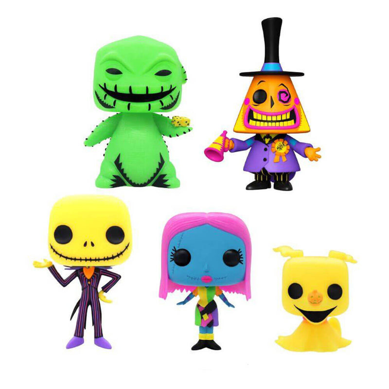 The Nightmare Before Christmas Black Light US Exc. Pop! 5pk