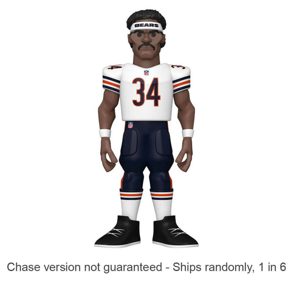 NFL Bears Walter Payton 12" Vinyl Gold