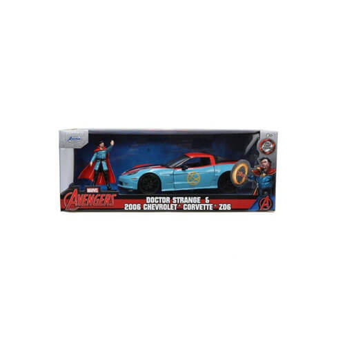 Doctor Strange & 2006 Chevrolet Corvette Z06 1:24 Scale