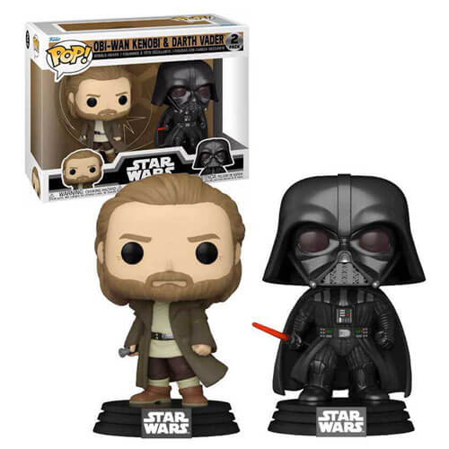 Star Wars Obi-Wan & Darth Vader US Exclusive Pop! Vinyl 2pk