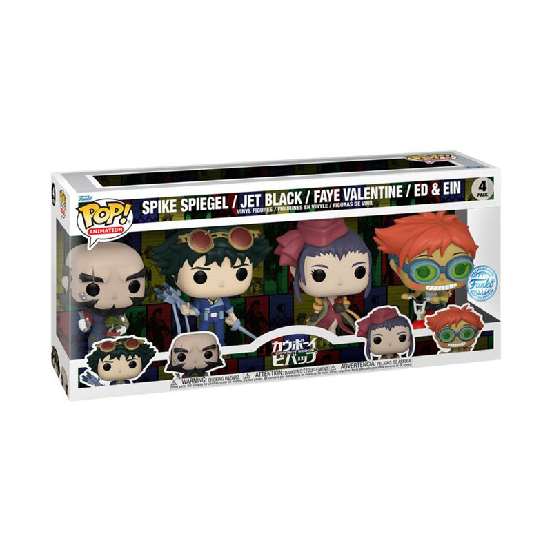 Cowboy Bebop Bebop US Exclusive Pop! 4-Pack