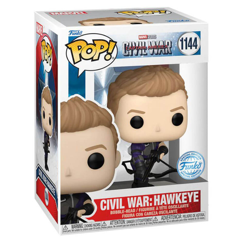 Captain America 3 Hawkeye Build-A-Scene US Ex Pop! Vinyl