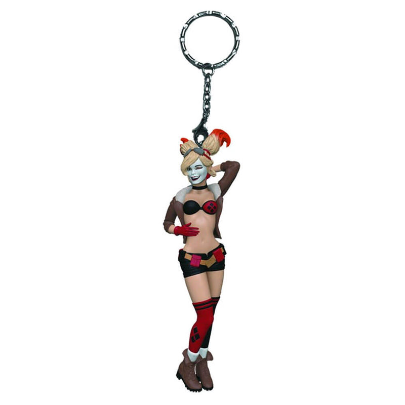 DC Bombshells Harley Quinn Keychain