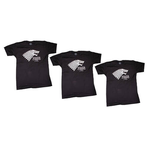 Game of Thrones Stark Winter Male T-Shirt