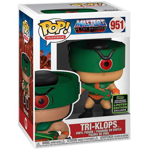 Masters of the Universe Tri-Klops ECCC 2020 Exclusive Pop