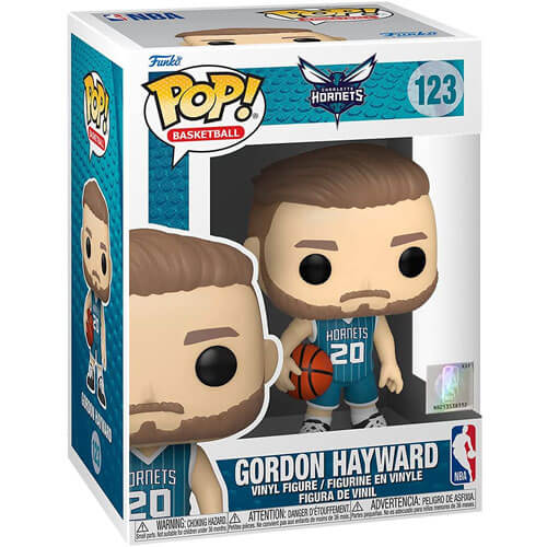 NBA Hornets Gordon Hayward (Teal Jersey) Pop! Vinyl