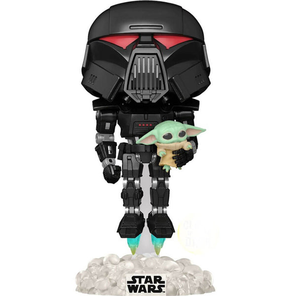 Star Wars Darktrooper & Child Glow US Exclusive Pop! Vinyl