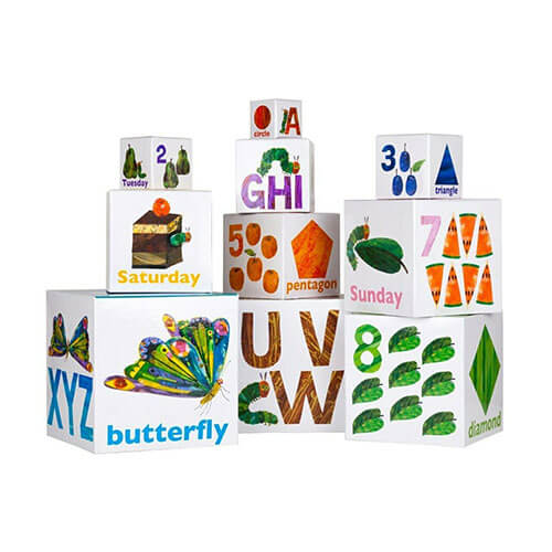 Officially Licensed Very Hungry Caterpillar Building Blocks