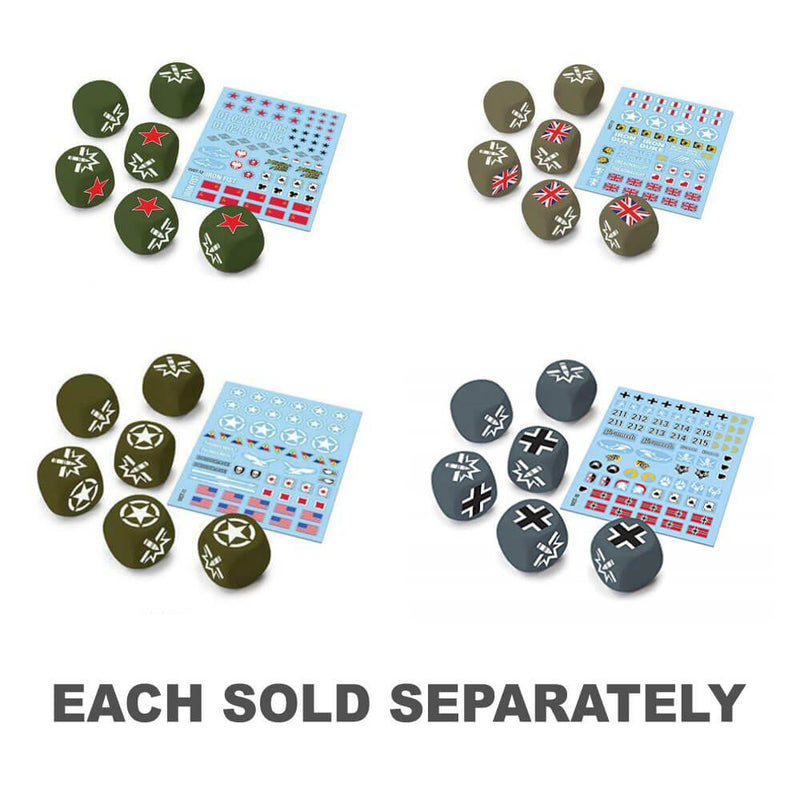 World of Tanks Minis Game Upgrade Pack Dice Set