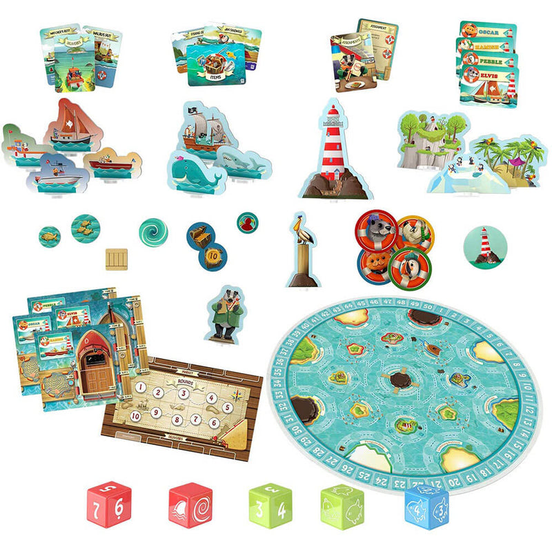 Pebble Rock Delivery Service Board Game