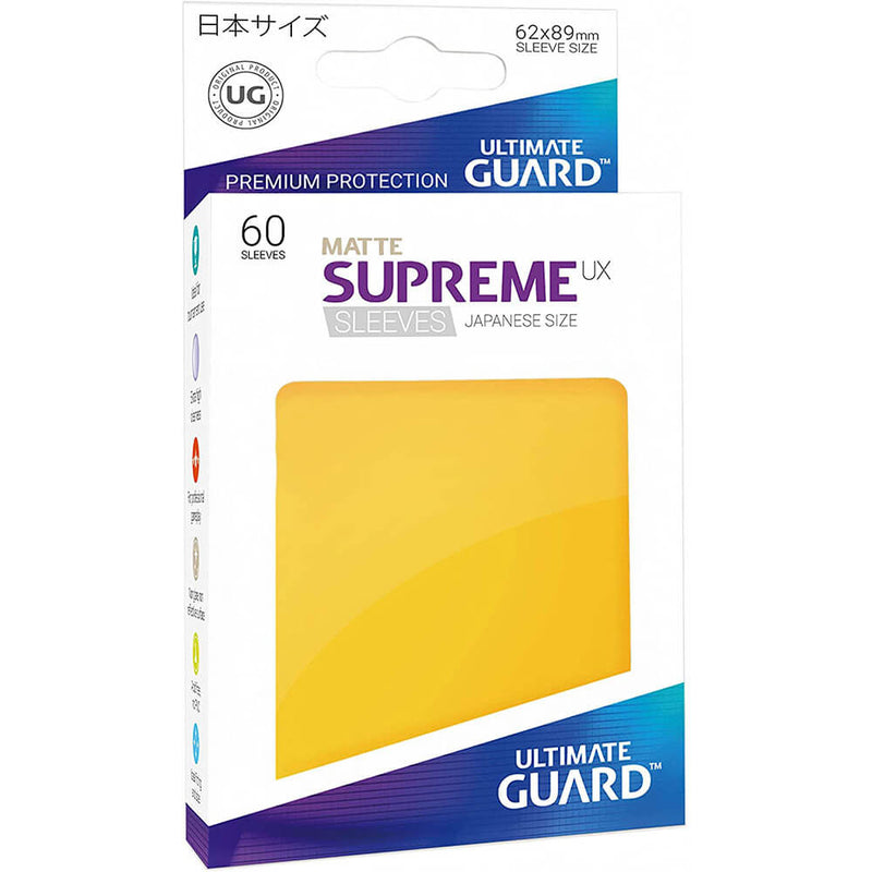 UG Supreme UX Matte Card Sleeves Japanese Size