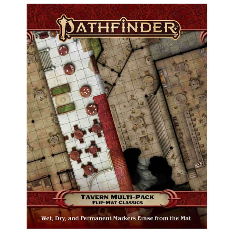 Pathfinder Accessories Flip Mat Classics Tavern Multi-Pack