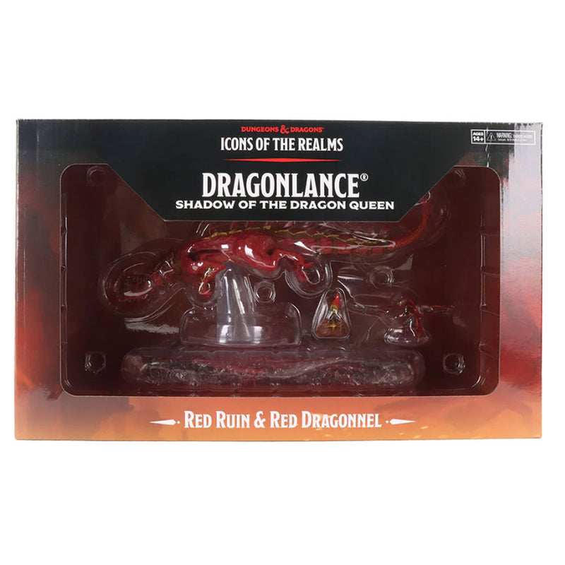 D&D Icons of the Realms Red Ruin & Red Dragonnel Figure