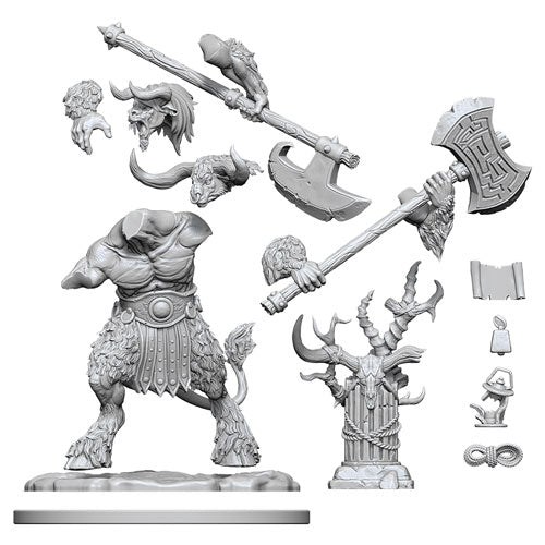 D&D Frameworks Unpainted Minotaur Figure