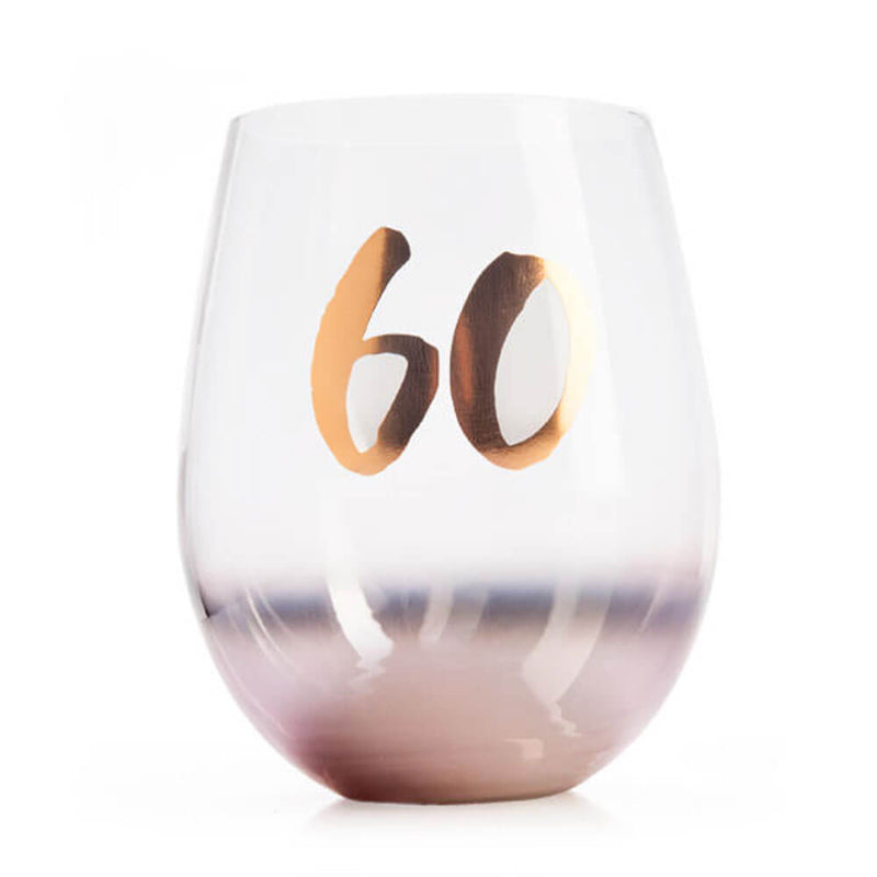 Birthday Blush Stemless Glass