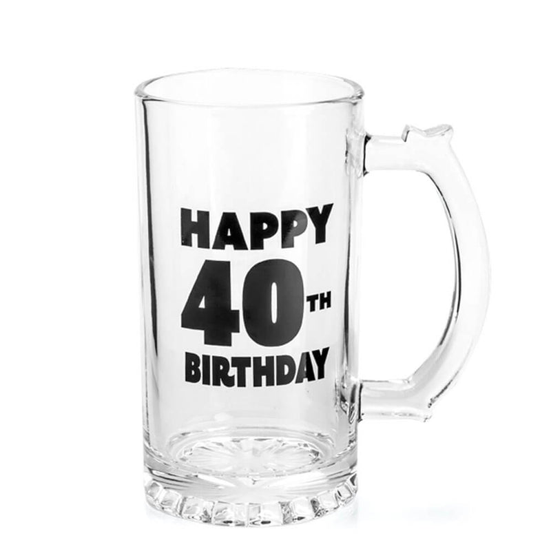 Happy Birthday Beer Stein