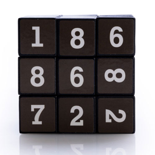 Sudoku Puzzle Cube