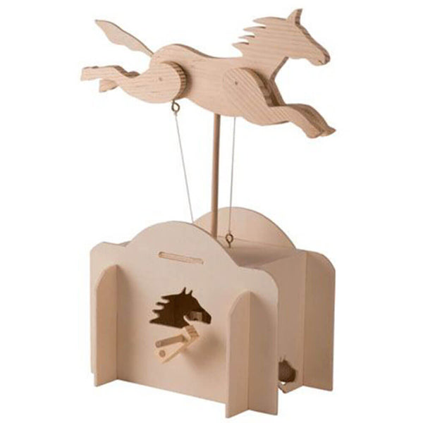 Pathfinders Automaton Horse Wooden Kit