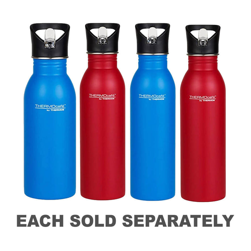 S/Steel Single Wall Hydration Bottle w/Straw