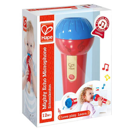 Hape Mighty Echo Wooden Microphone