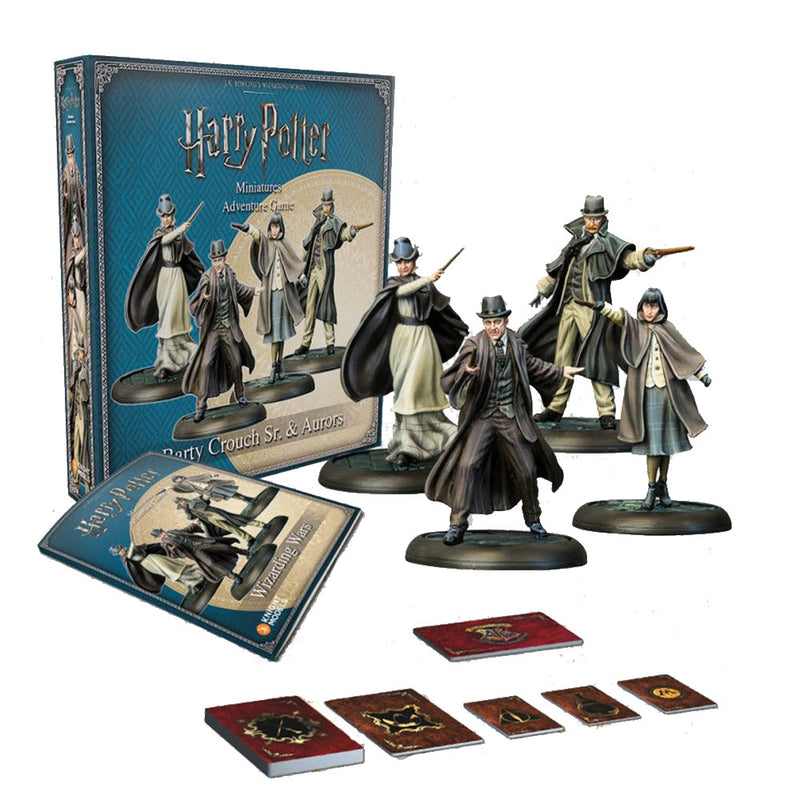 Miniatures Adventure Game Barty Crouch Sr & Aurors