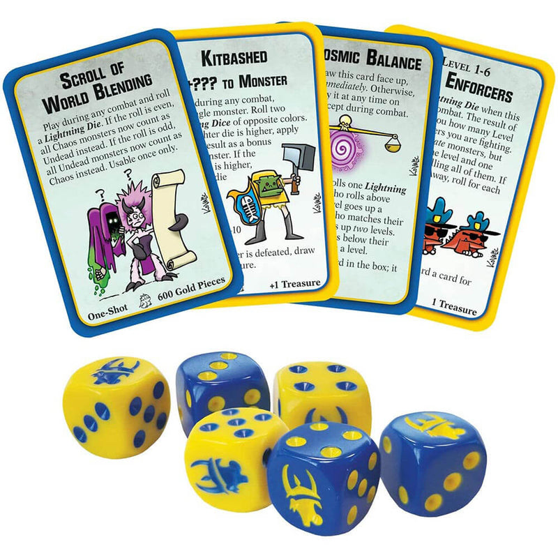 Munchkin Warhammer Age of Sigmar Lightning Dice