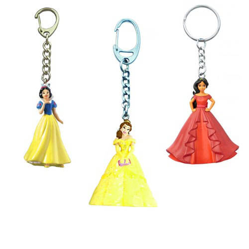 Keyring PVC Figural Disney Princess