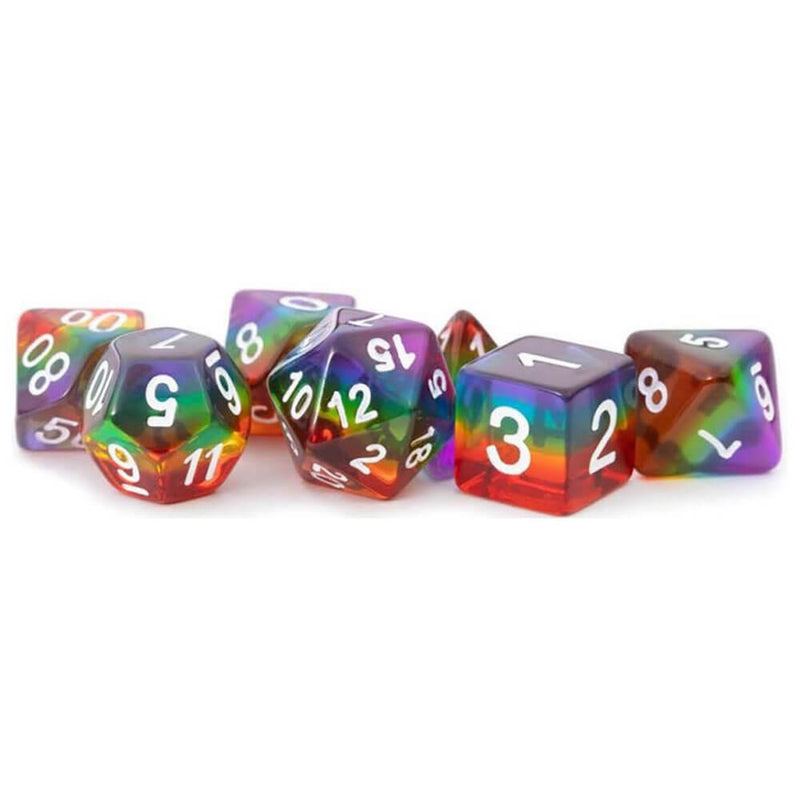 MDG Polyhedral Resin Dice Set