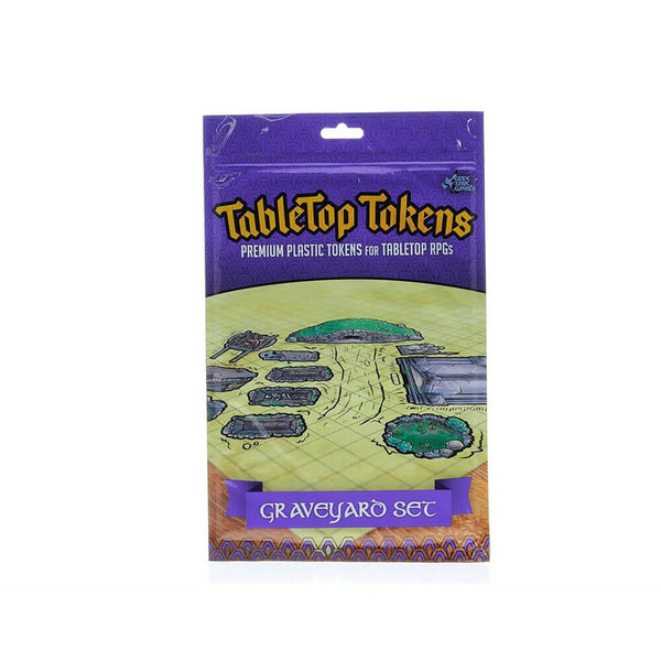 Tabletop Tokens Graveyard Set Board Game