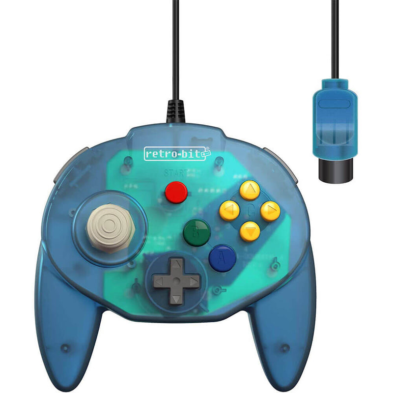 Retro-Bit Tribute64 N64 Wired Controller