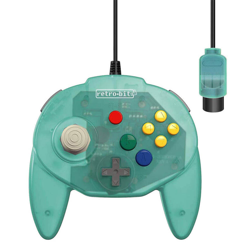 Retro-Bit Tribute64 N64 Wired Controller