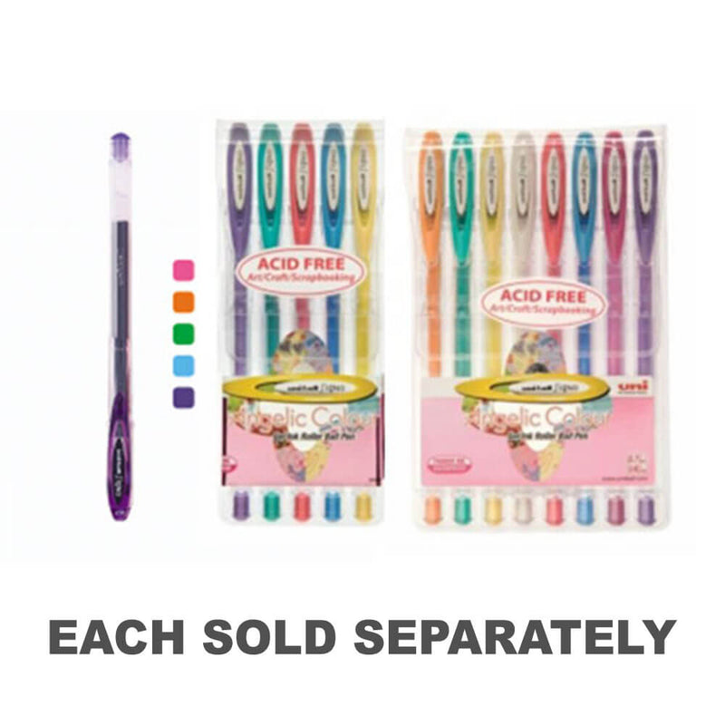 Uni-Ball Signo Angelic Fine Gel Pen Assorted