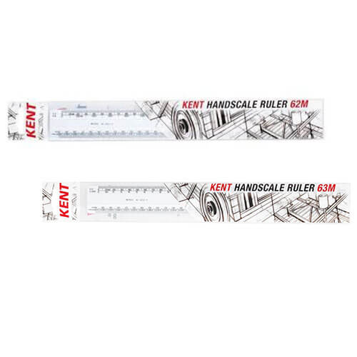 Kent Doublesided Handscale Ruler