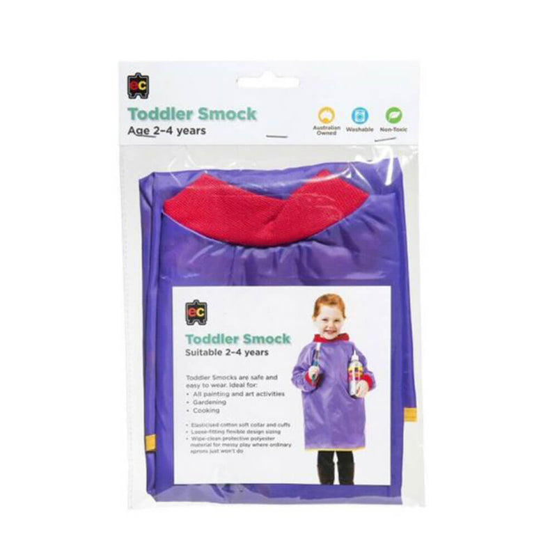 EC Open Back Smock Paint Accessory for Toddlers