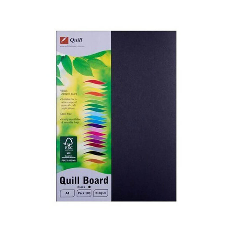 Quill Cardboard A4 (100pk)