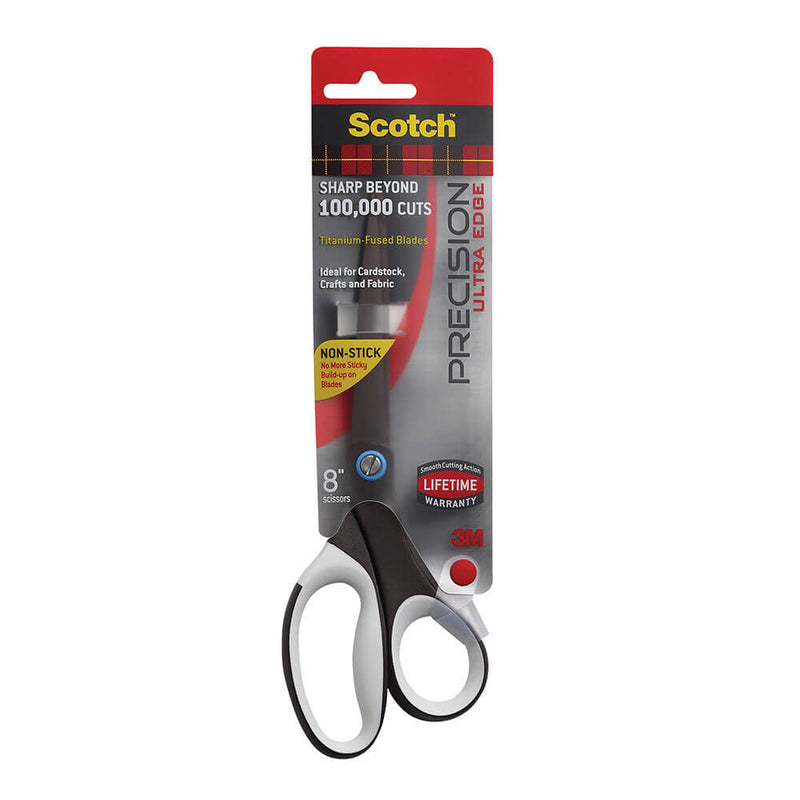 Scotch Titanium Precision Scissors 8" Assorted