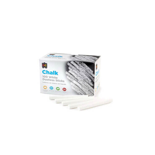 EC Dustless Chalk (100/box)