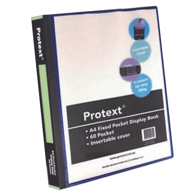 Protext Insert Cover Display Book A4 (Black)