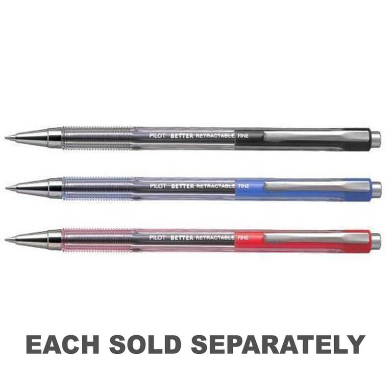 Pilot BP-145 Fine Retractable Ballpoint Pen 12-Pack