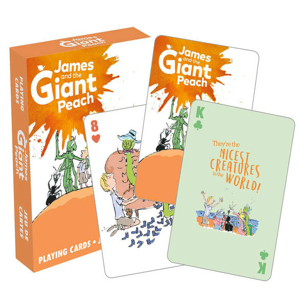 Roald Dahl James Playing Cards